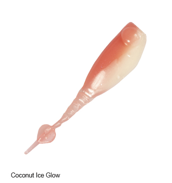 ZMAN MIRCO FINESSE STINGERZ COCONUT ICE GLOW.jpg Z-MAN Micro Finesse StingerZ 2inch